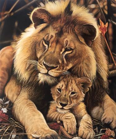 Original Animal Paintings by Kemal Sabilla Rusdiantama