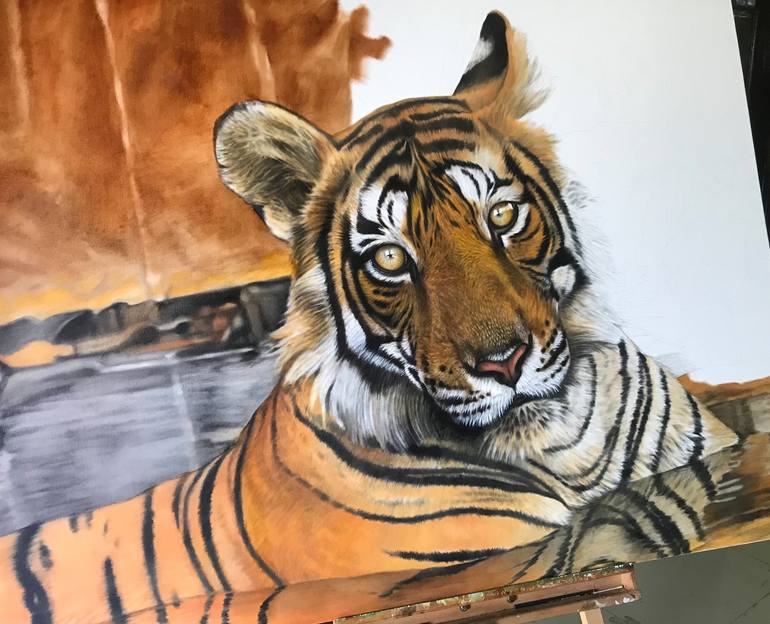 Original Animal Painting by Kemal Sabilla Rusdiantama