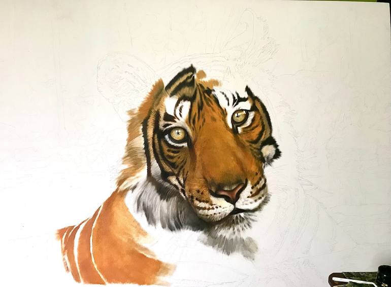 Original Animal Painting by Kemal Sabilla Rusdiantama