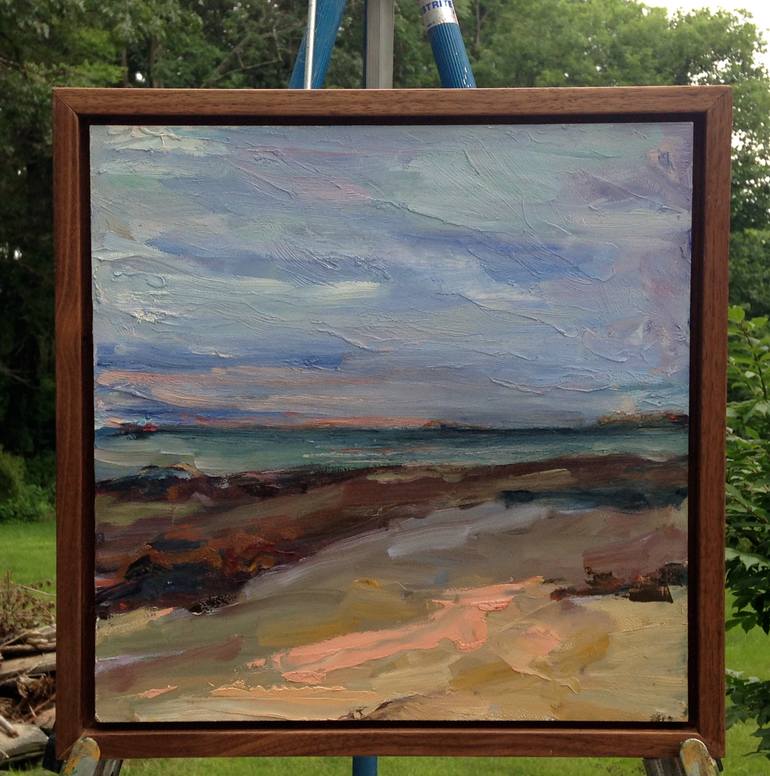 Original Expressionism Seascape Painting by Karen Bonanno