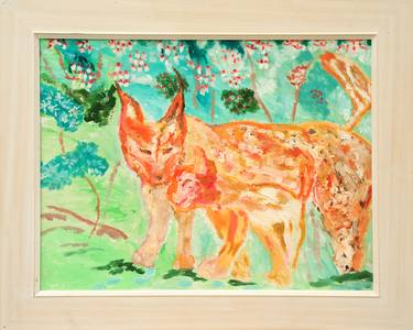 Print of Impressionism Animal Paintings by Frances Micklem
