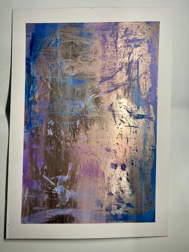Original Abstract Expressionism Abstract Painting by Luanna Flammia