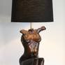 Lamp Female Nude Bronze 3/4 view