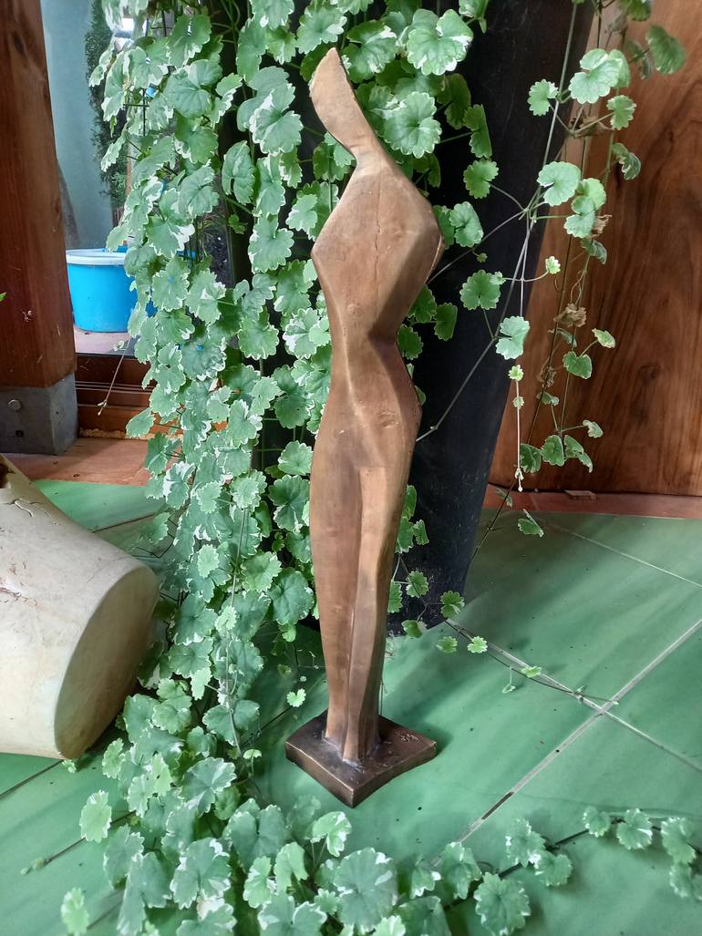Original Abstract Body Sculpture by János Lukács