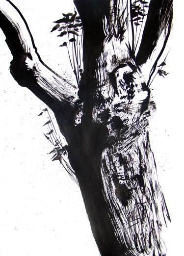 Print of Realism Tree Drawings by Jaco Art Enjoyment