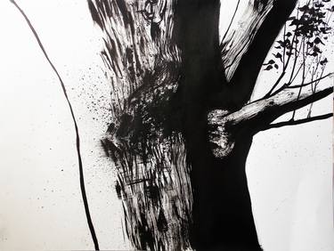 Print of Abstract Expressionism Tree Drawings by Jaco art enjoyment