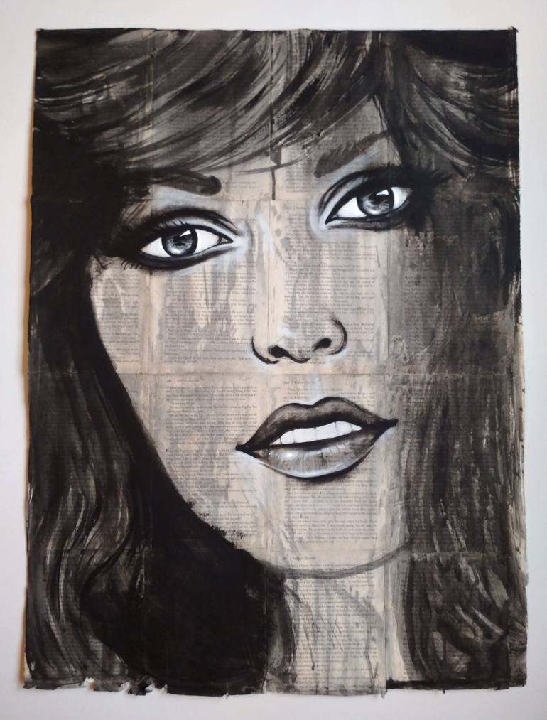 Original Abstract People Painting by Jaco Art Enjoyment