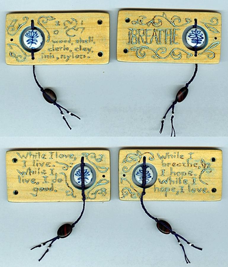 Original Conceptual Language Sculpture by Marian Crane