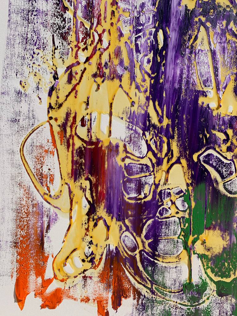 Original Abstract Painting by Nabil Merza