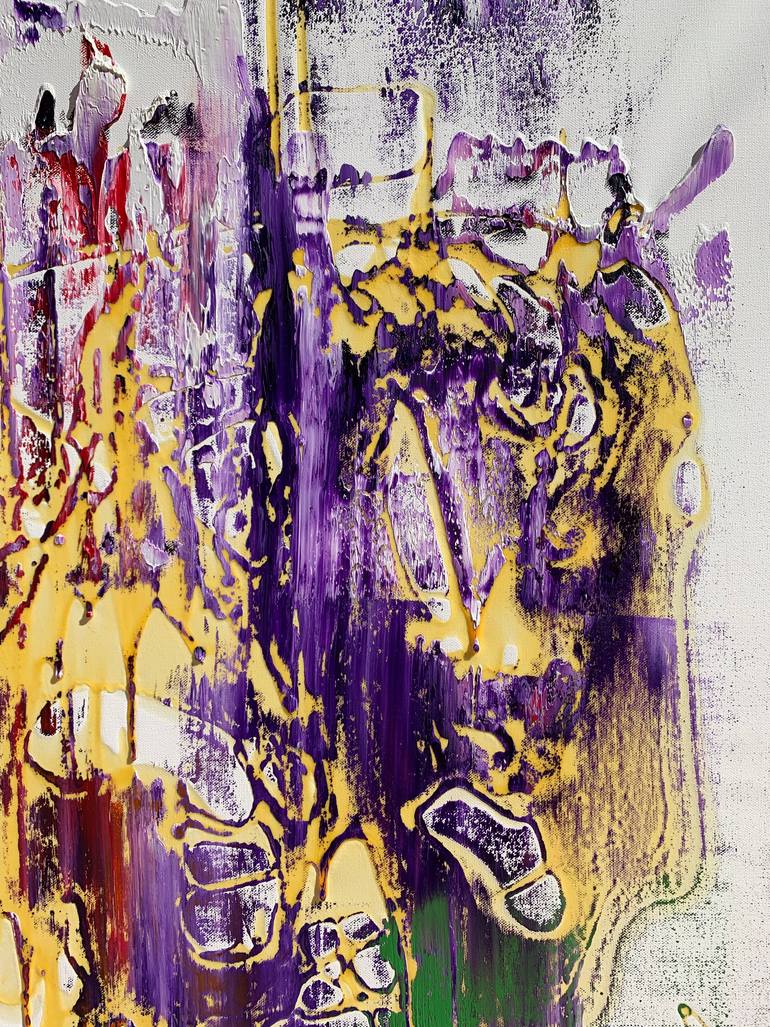 Original Abstract Painting by Nabil Merza