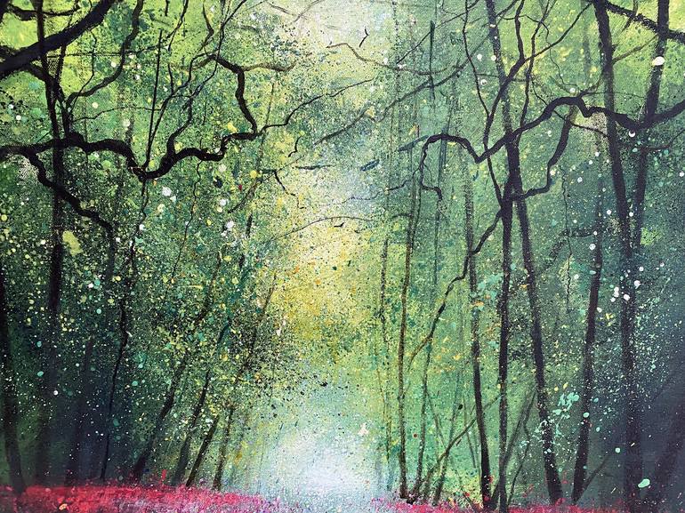 Original Tree Painting by Teresa Tanner