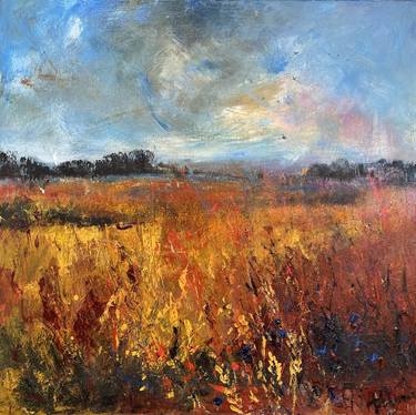 Original Abstract Landscape Paintings by Teresa Tanner