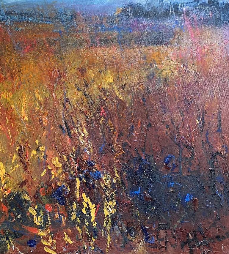 Original Abstract Landscape Painting by Teresa Tanner