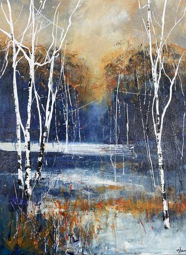 Original Abstract Seasons Paintings by Teresa Tanner