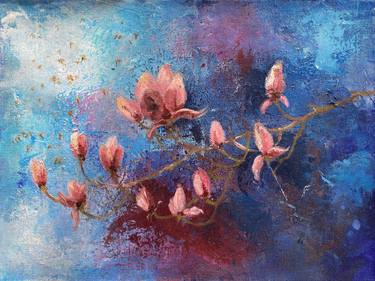 Print of Impressionism Floral Paintings by Teresa Tanner