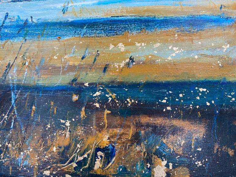 Original Abstract Water Painting by Teresa Tanner