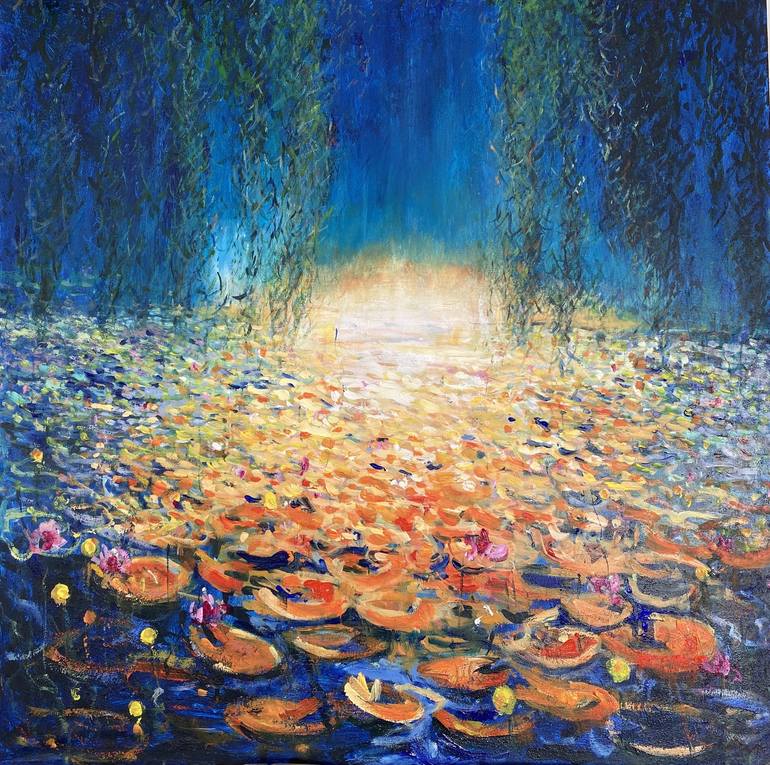 Print of Abstract Water Paintings by Teresa Tanner