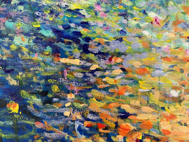 Original Abstract Water Painting by Teresa Tanner