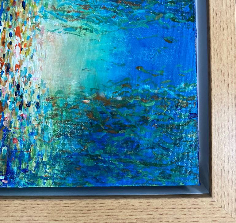 Original Abstract Water Painting by Teresa Tanner