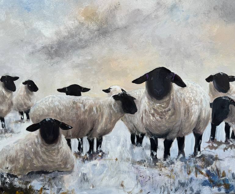 Original Contemporary Animal Painting by Teresa Tanner