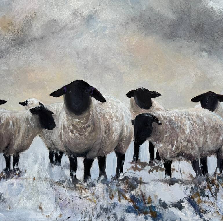 Original Contemporary Animal Painting by Teresa Tanner
