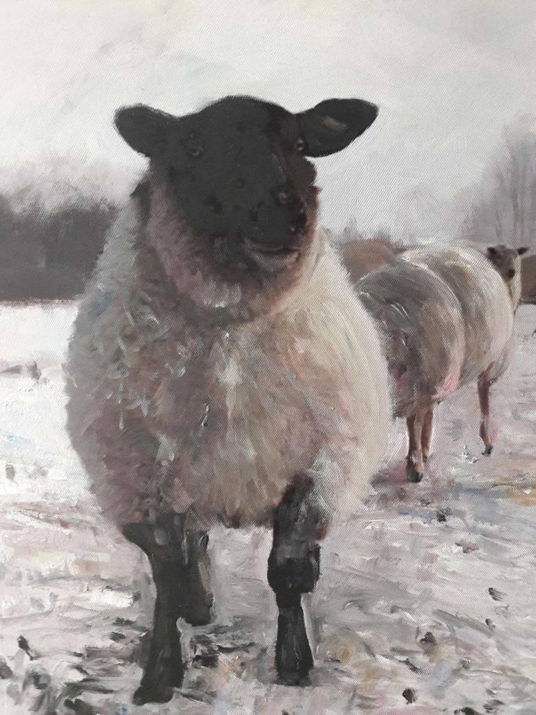 Original Animal Painting by Teresa Tanner