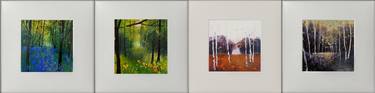 Original Impressionism Seasons Paintings by Teresa Tanner