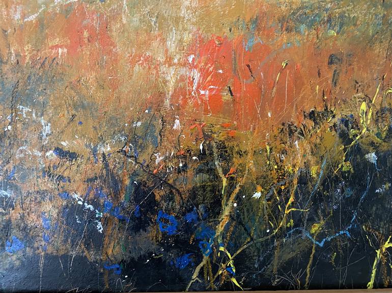 Original Abstract Landscape Painting by Teresa Tanner