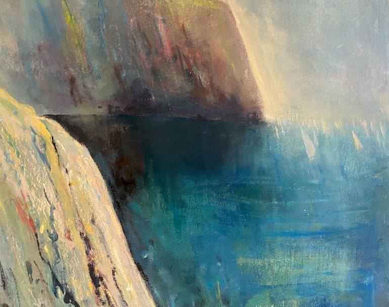 Original Contemporary Seascape Painting by Teresa Tanner