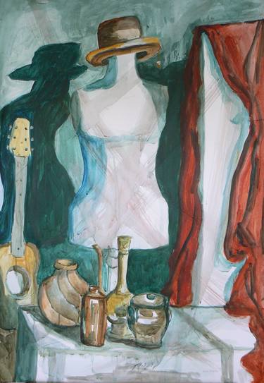 Original Expressionism Still Life Paintings by Ellen Stoeltie