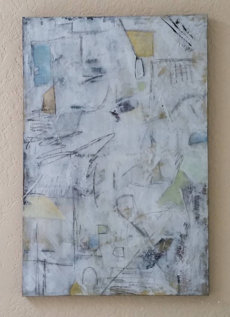 Original Abstract Expressionism Abstract Painting by Gina Battle