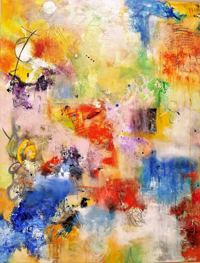 CHASE THE RAINBOW Painting by Gina Battle | Saatchi Art