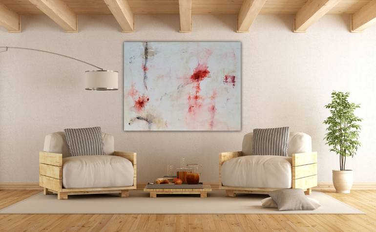 Original Abstract Expressionism Abstract Painting by Gina Battle