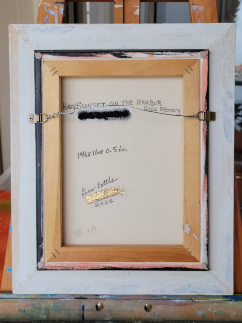 Original Abstract Expressionism Abstract Painting by Gina Battle