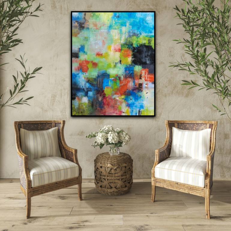 Original Abstract Painting by Gina Battle