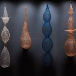 Woven Wire Sculptural Forms-Commission by Susan Freda