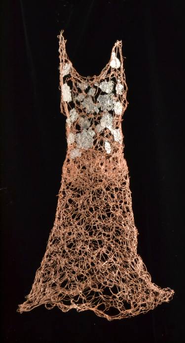 Cupre Virto (Copper Glass) Wire Dress thumb