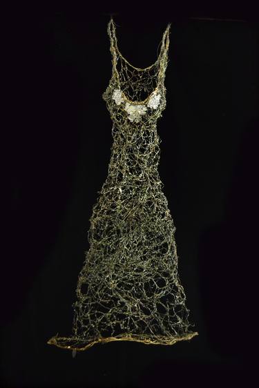 Fios Aurum (Gold Blossom) Wire Dress thumb