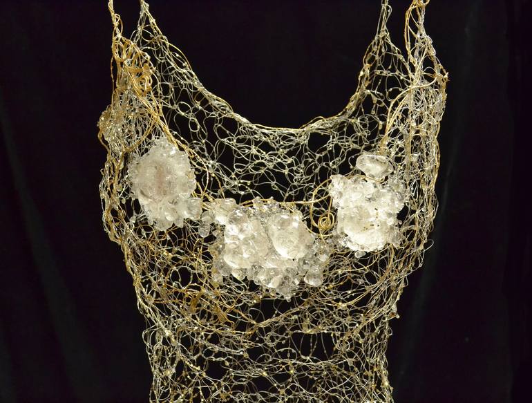 Original Abstract Body Sculpture by Susan Freda