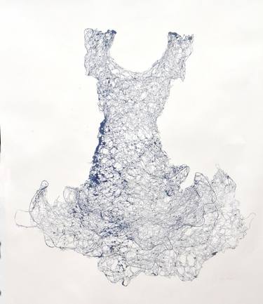 Original Abstract Body Printmaking by Susan Freda