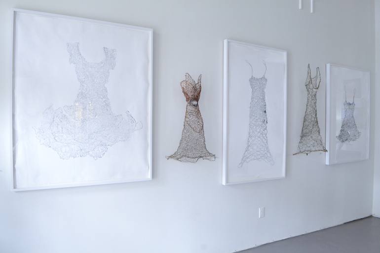 Original Abstract Body Printmaking by Susan Freda