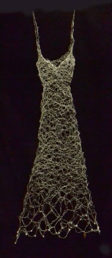 "Argentum Nebula" Dress Sculpture thumb