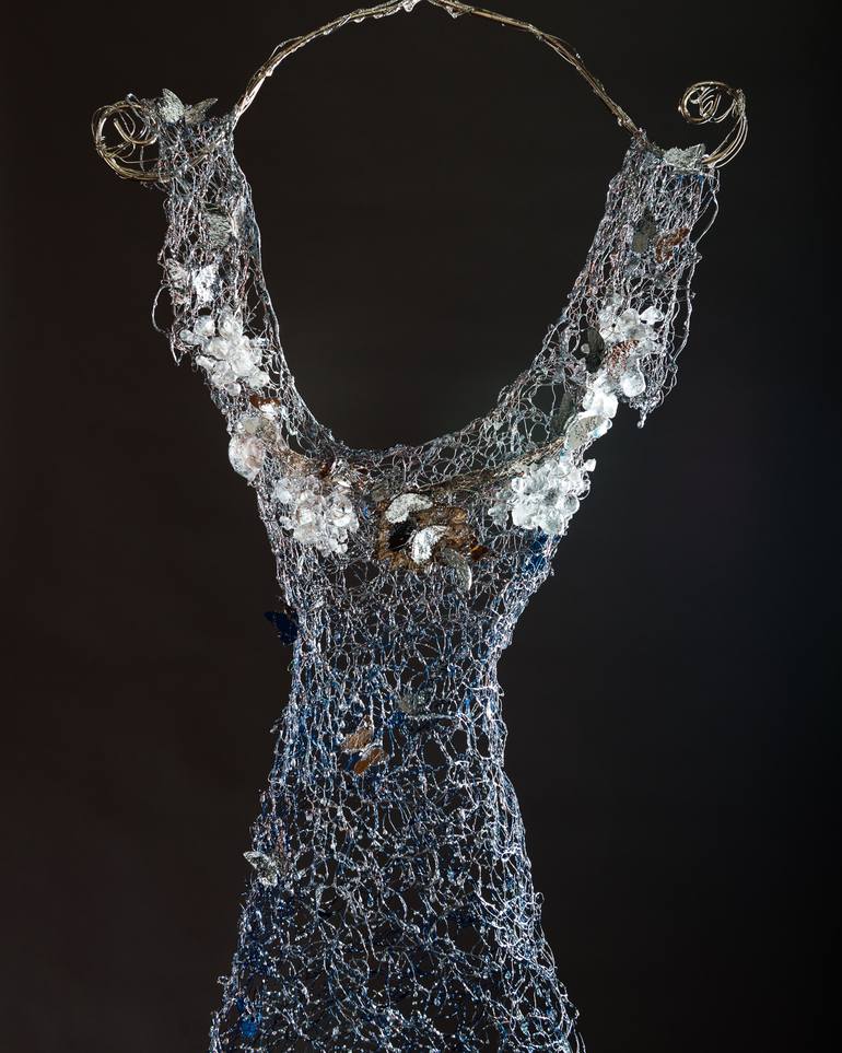 Original Figurative Fashion Sculpture by Susan Freda