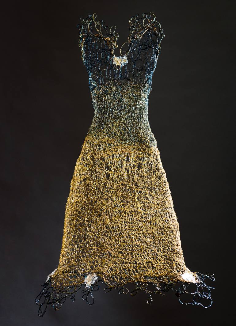 Original Figurative Fashion Sculpture by Susan Freda