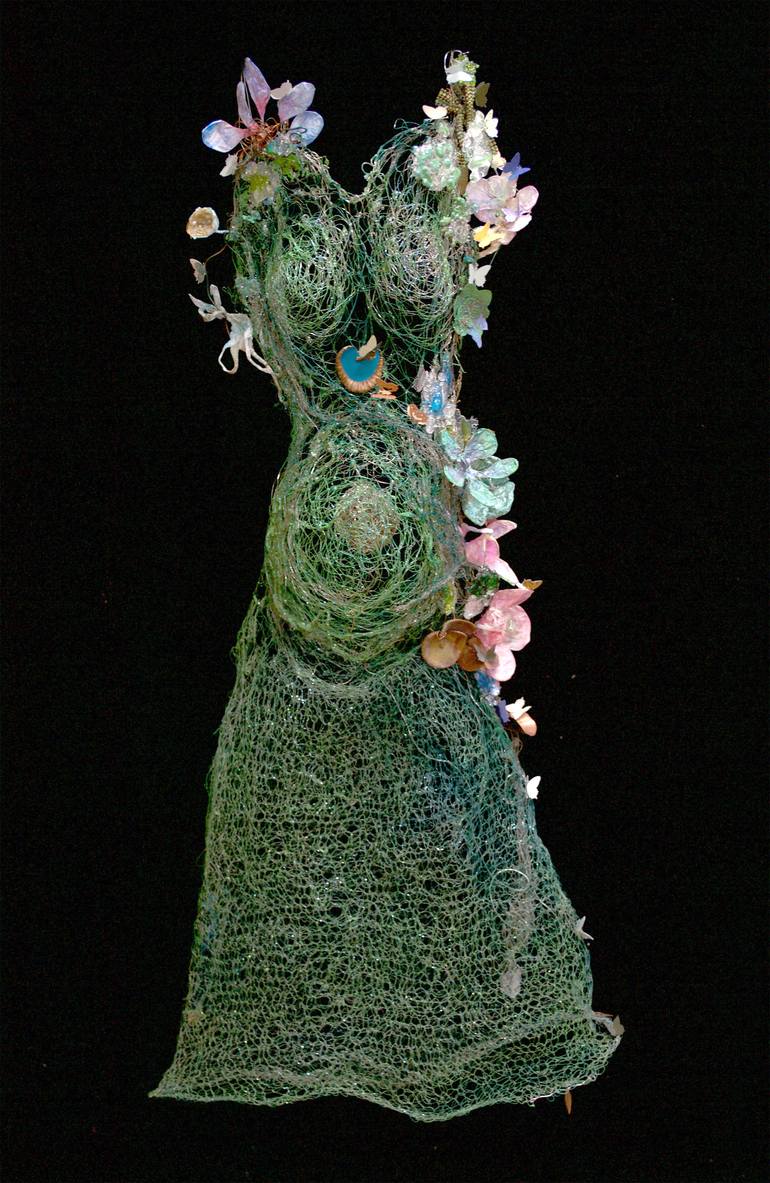 Vend om opbevaring Akkumulerede Mother Nature Dress Sculpture ~ Gaea Dress Sculpture by Susan Freda |  Saatchi Art