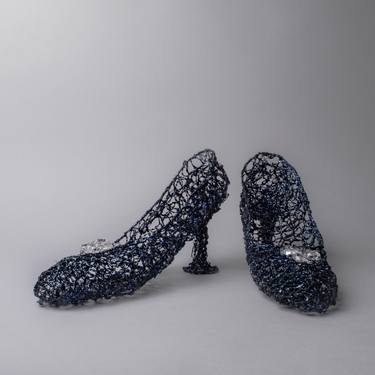 Hyacinthum Speculo Shoes (Blue Glass Shoes) thumb