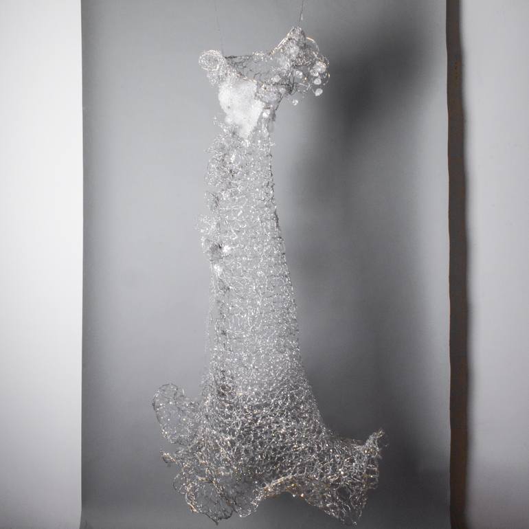 Ventis Argentum (Silver Wind) Sculpture by Susan Freda | Saatchi Art