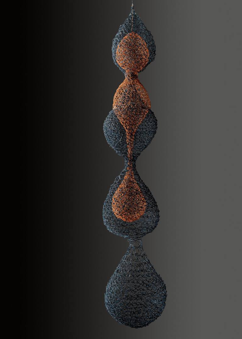 Original Abstract Expressionism Abstract Sculpture by Susan Freda