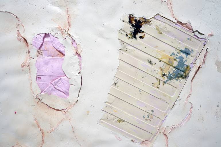 Original Conceptual Abstract Painting by Riin Kaljurand