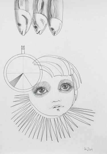 Original Children Drawings by Mariana Ionita